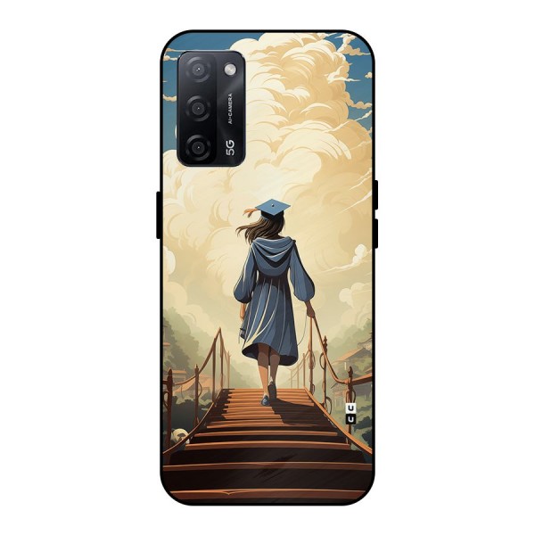 Stair Of Success Metal Back Case for Oppo A53s 5G