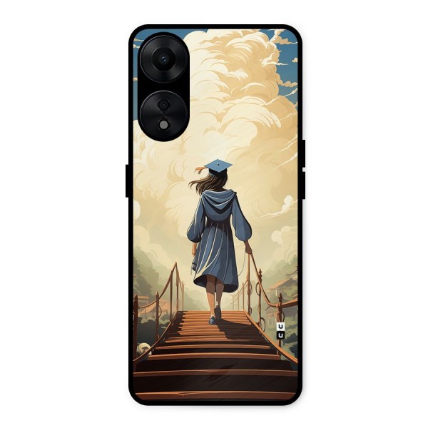 Stair Of Success Metal Back Case for Oppo A78 5G