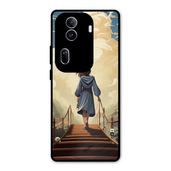 Stair Of Success Metal Back Case for Oppo Reno11 Pro 5G