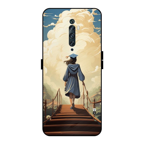 Stair Of Success Metal Back Case for Oppo Reno2 F