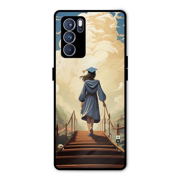 Stair Of Success Metal Back Case for Oppo Reno6 Pro 5G