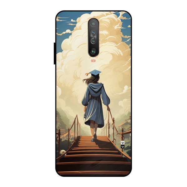 Stair Of Success Metal Back Case for Poco X2