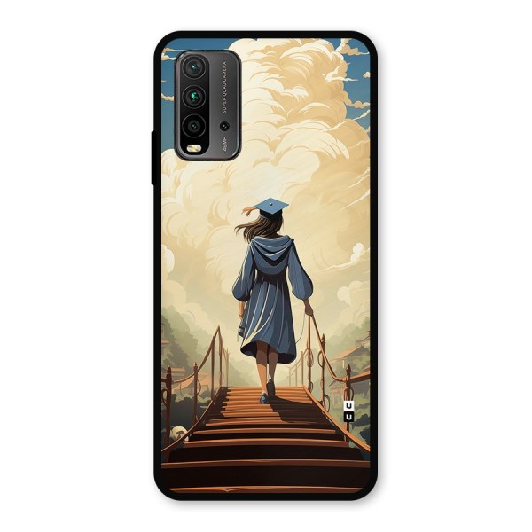 Stair Of Success Metal Back Case for Redmi 9 Power