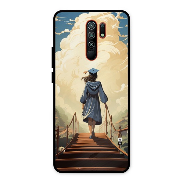 Stair Of Success Metal Back Case for Redmi 9 Prime