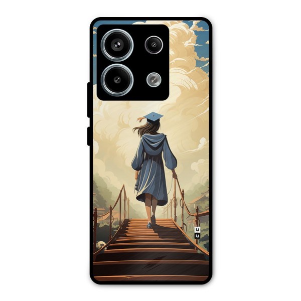 Stair Of Success Metal Back Case for Redmi Note 13 Pro 5G