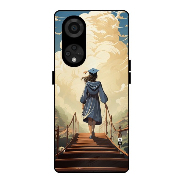Stair Of Success Metal Back Case for Reno8 T 5G