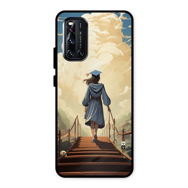 Stair Of Success Metal Back Case for Vivo V19