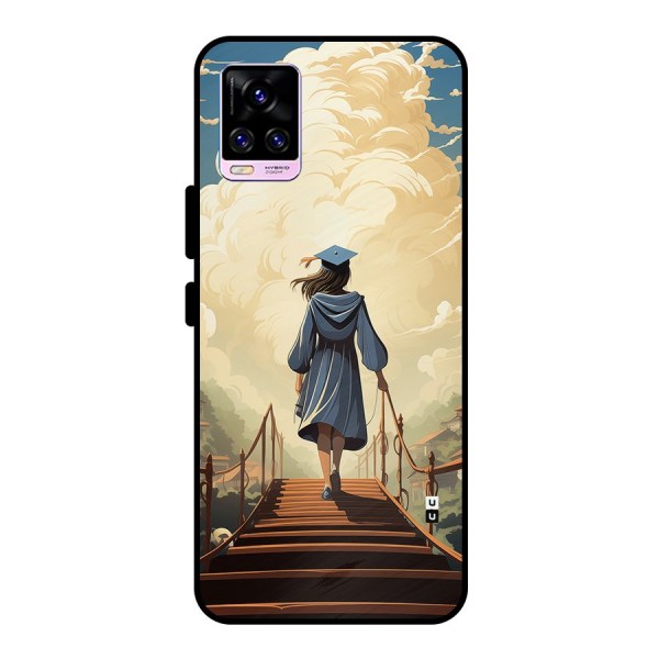 Stair Of Success Metal Back Case for Vivo V20 Pro