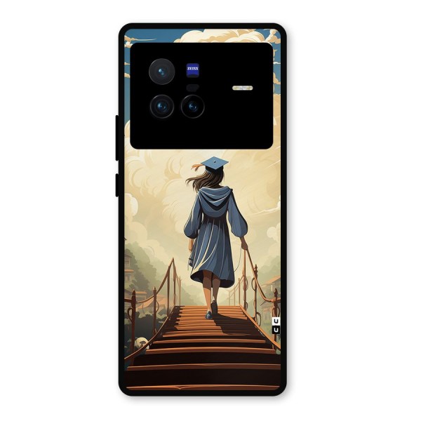 Stair Of Success Metal Back Case for Vivo X80