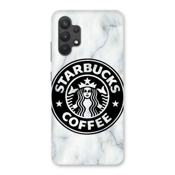 StarBuck Marble Glass Back Case for Galaxy A32