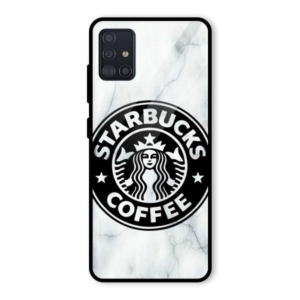 StarBuck Marble Glass Back Case for Galaxy A51