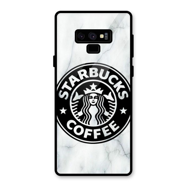 StarBuck Marble Glass Back Case for Galaxy Note 9