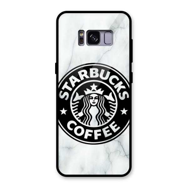 StarBuck Marble Glass Back Case for Galaxy S8