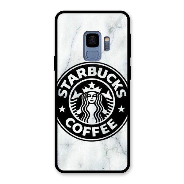 StarBuck Marble Glass Back Case for Galaxy S9