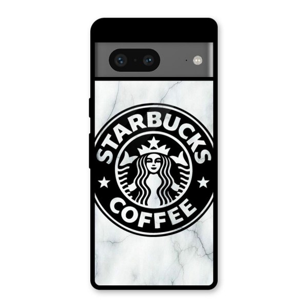 StarBuck Marble Glass Back Case for Google Pixel 7