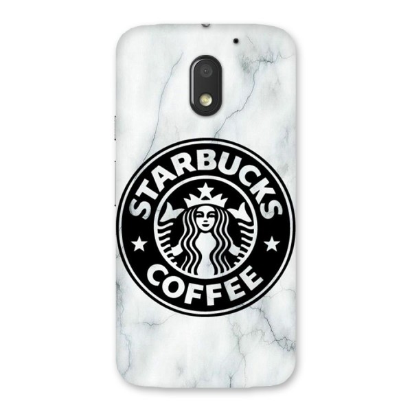 StarBuck Marble Back Case for Moto E3 Power