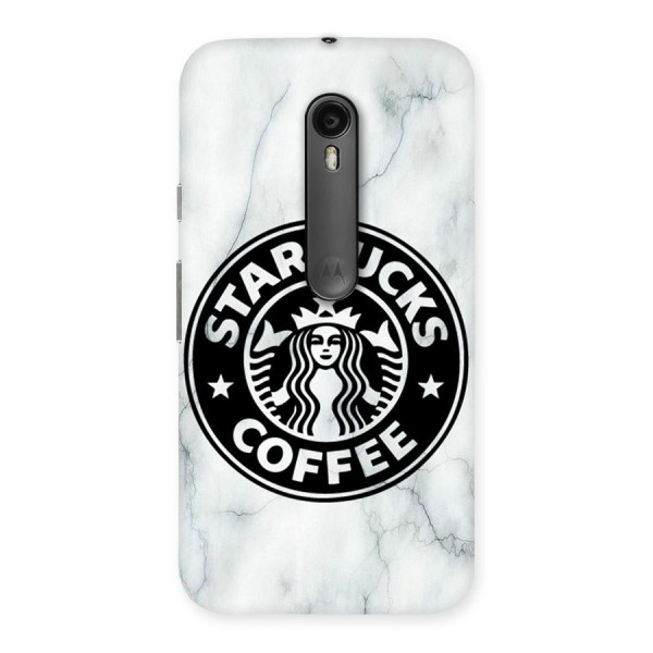 StarBuck Marble Back Case for Moto G3