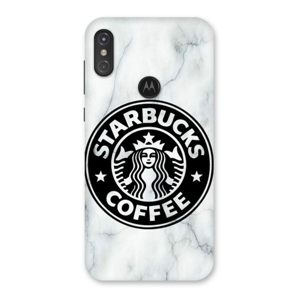 StarBuck Marble Back Case for Motorola One Power