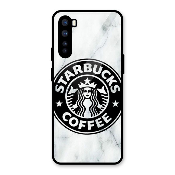 StarBuck Marble Glass Back Case for OnePlus Nord