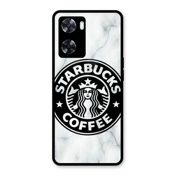 StarBuck Marble Glass Back Case for Oppo A77s