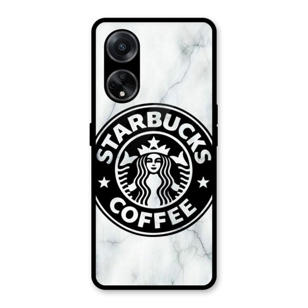 StarBuck Marble Glass Back Case for Oppo F23