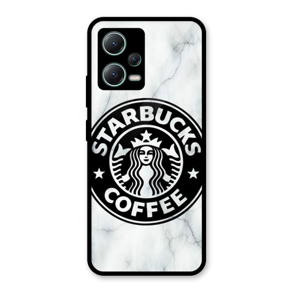 StarBuck Marble Glass Back Case for Poco X5