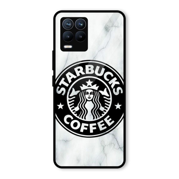 StarBuck Marble Glass Back Case for Realme 8