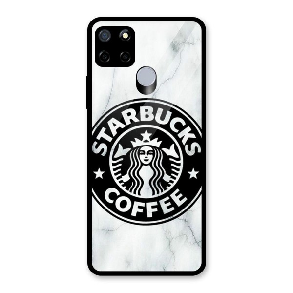 StarBuck Marble Glass Back Case for Realme C15