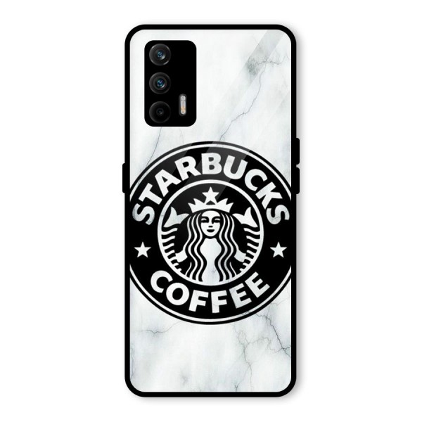 StarBuck Marble Glass Back Case for Realme X7 Max