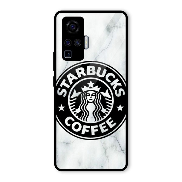 StarBuck Marble Glass Back Case for Vivo X50 Pro