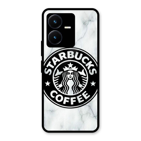 StarBuck Marble Glass Back Case for Vivo Y22