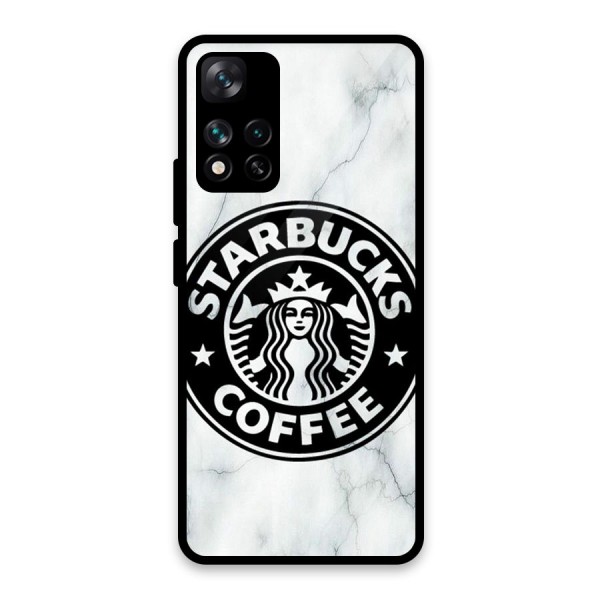 StarBuck Marble Glass Back Case for Xiaomi 11i HyperCharge 5G