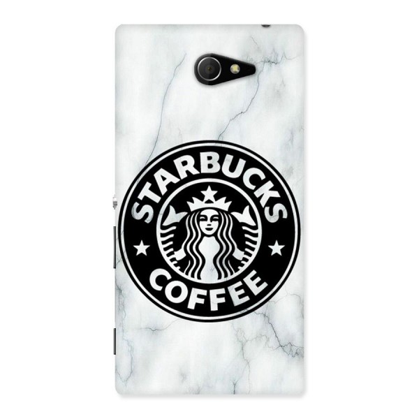 StarBuck Marble Back Case for Xperia M2