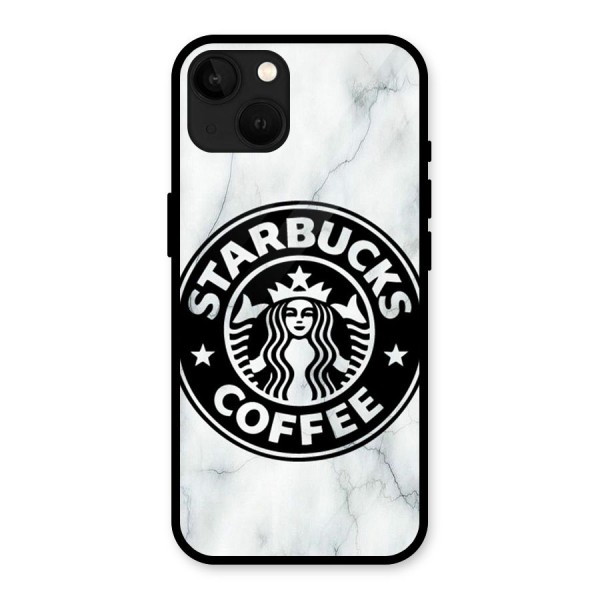 StarBuck Marble Glass Back Case for iPhone 13