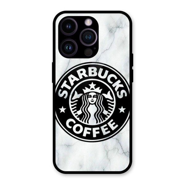 StarBuck Marble Glass Back Case for iPhone 14 Pro