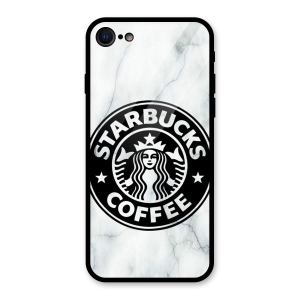 StarBuck Marble Glass Back Case for iPhone 8