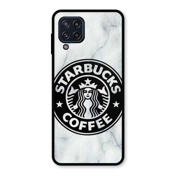 StarBuck Marble Metal Back Case for Galaxy M32