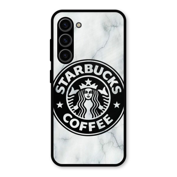 StarBuck Marble Metal Back Case for Galaxy S23