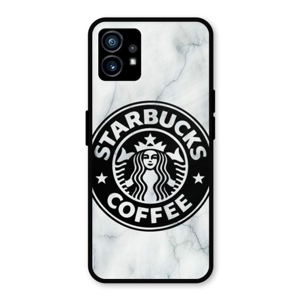 StarBuck Marble Metal Back Case for Nothing Phone 1