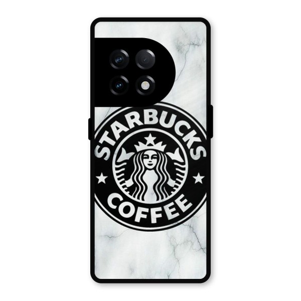 StarBuck Marble Metal Back Case for OnePlus 11R