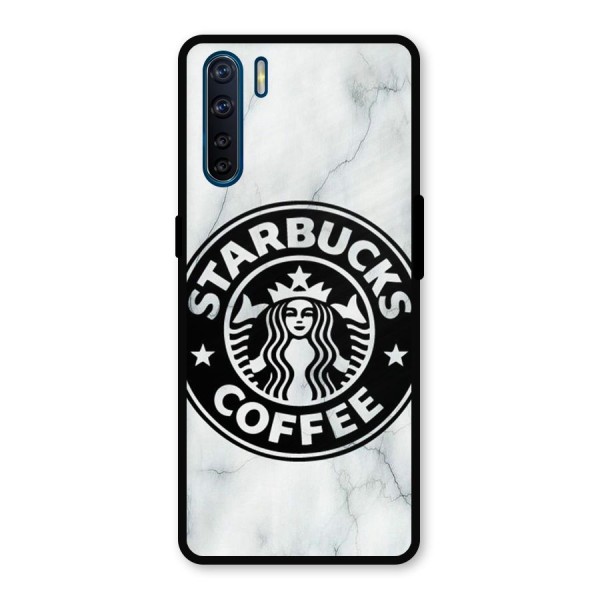 StarBuck Marble Metal Back Case for Oppo F15