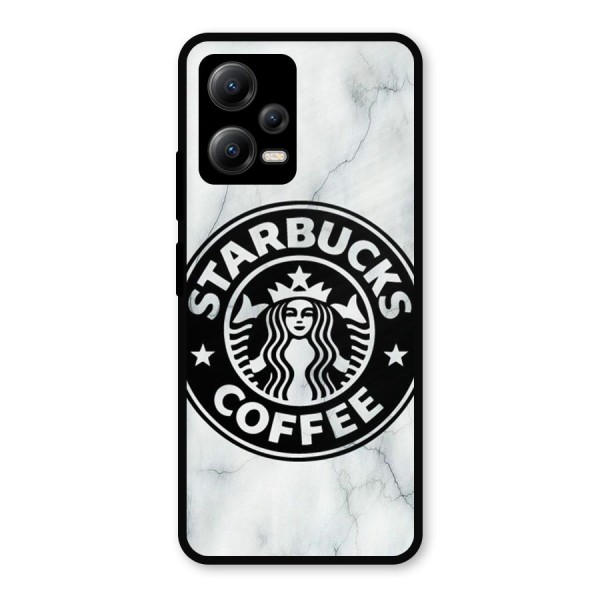 StarBuck Marble Metal Back Case for Poco X5