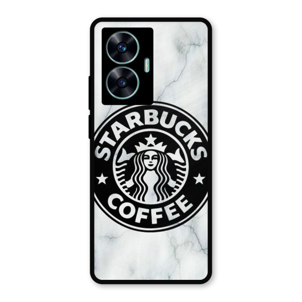 StarBuck Marble Metal Back Case for Realme C55