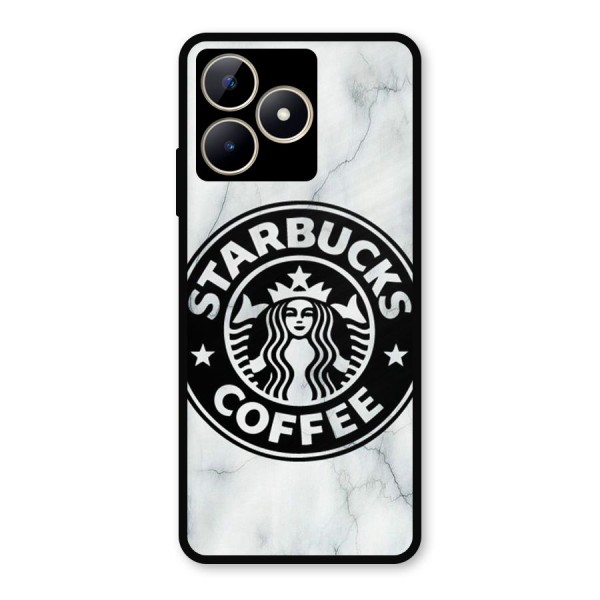 StarBuck Marble Metal Back Case for Realme Narzo N53