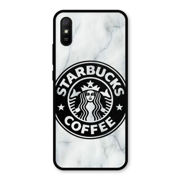 StarBuck Marble Metal Back Case for Redmi 9i