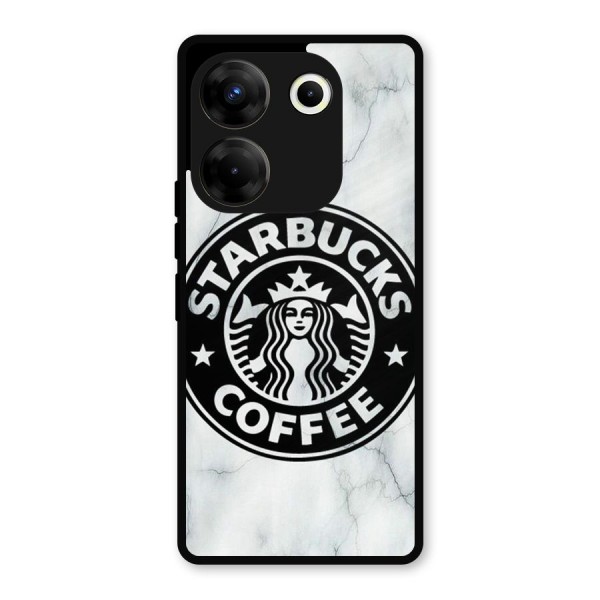 StarBuck Marble Metal Back Case for Tecno Camon 20