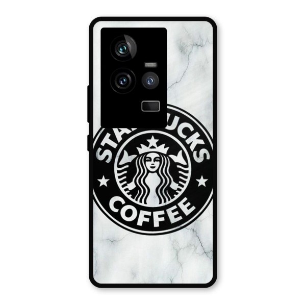 StarBuck Marble Metal Back Case for iQOO 11 5G