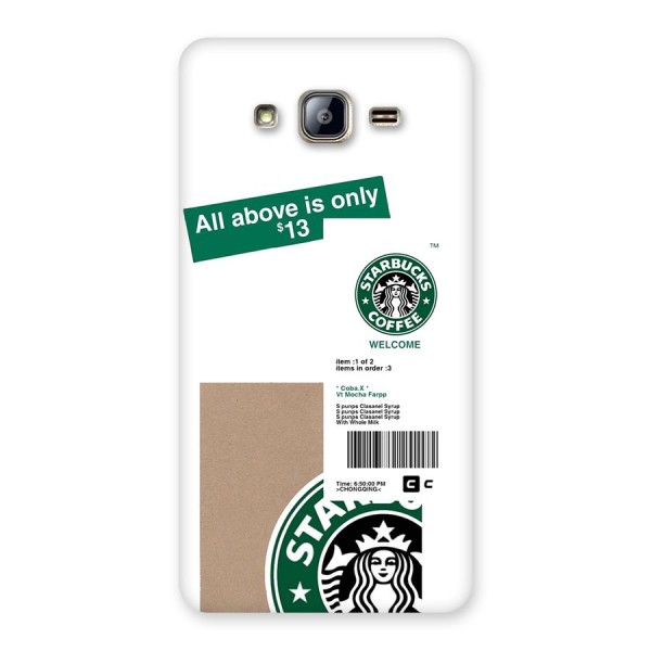 Starbucks Coffee Mocha Back Case for Galaxy On5