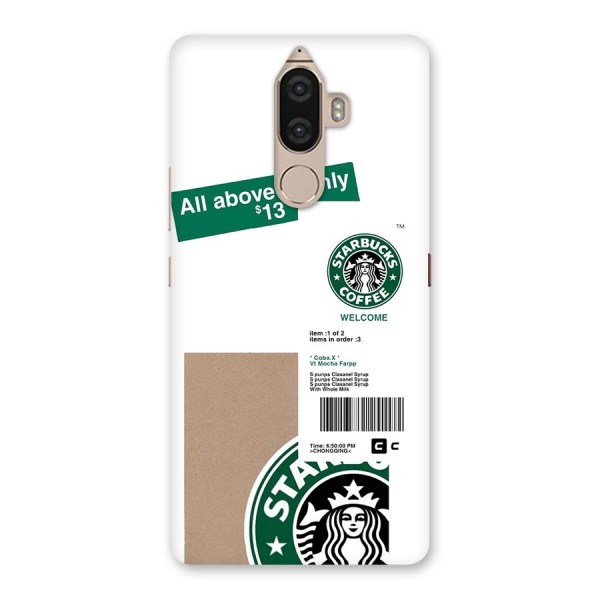 Starbucks Coffee Mocha Back Case for Lenovo K8 Note