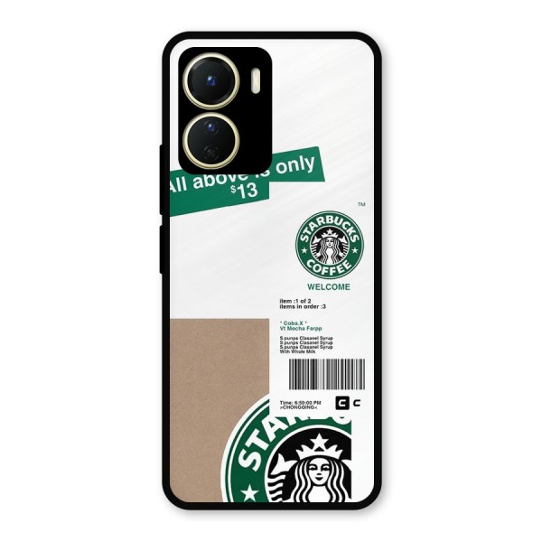 Starbucks Coffee Mocha Metal Back Case for Vivo Y56